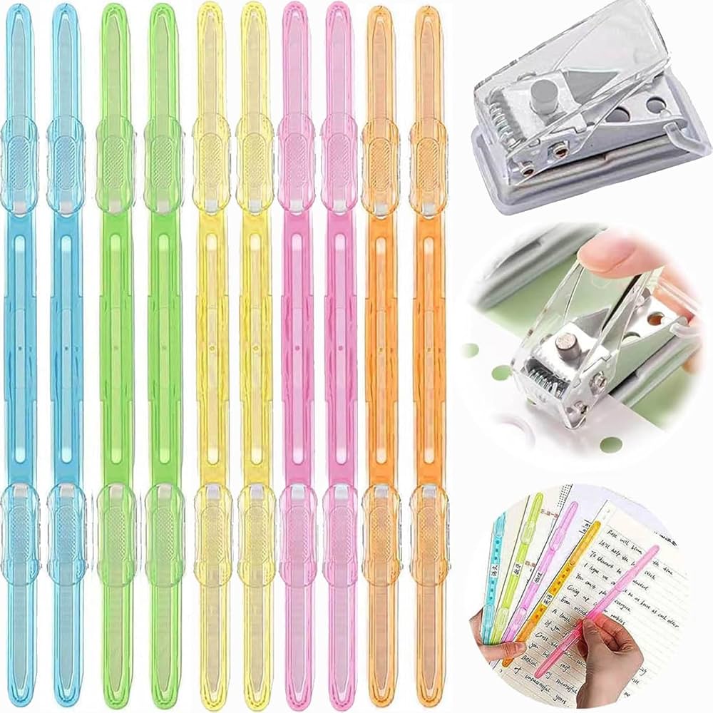 Amazon.co.jp: 20個入 ペーパーファスナーファイル 留め具 2つ穴 資料