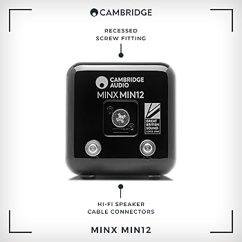 Amazon.com: Cambridge Audio Minx Min 12 Bookshelf Satellite