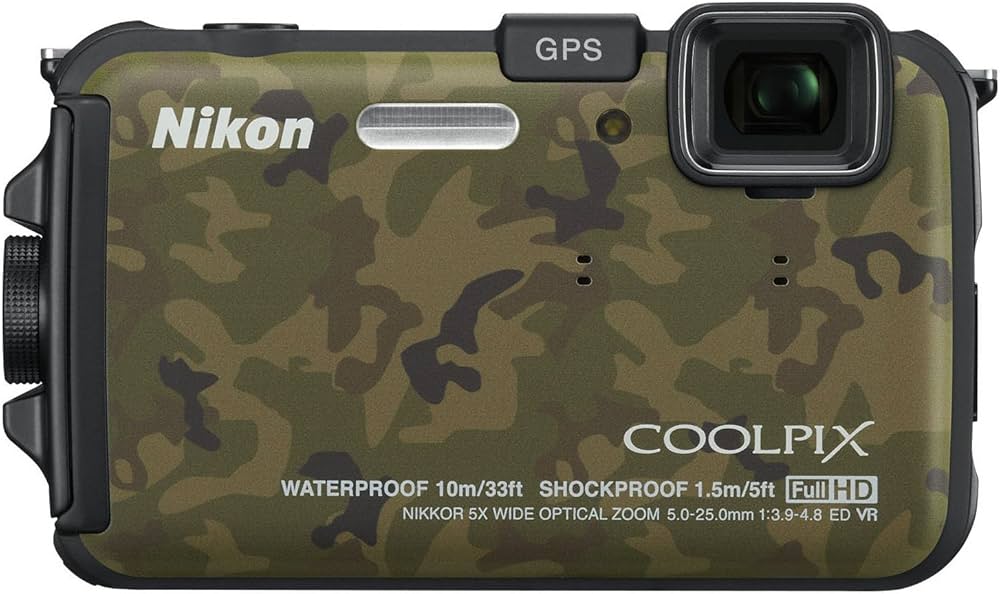 Amazon | Nikon COOLPIX AW100 16 MP CMOS 防水デジタルカメラ GPSと