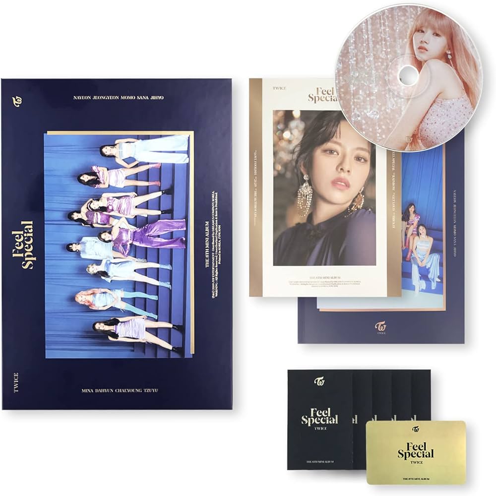 Amazon.co.jp: TWICE - ミニ8集アルバム[Feel Special] (B Ver