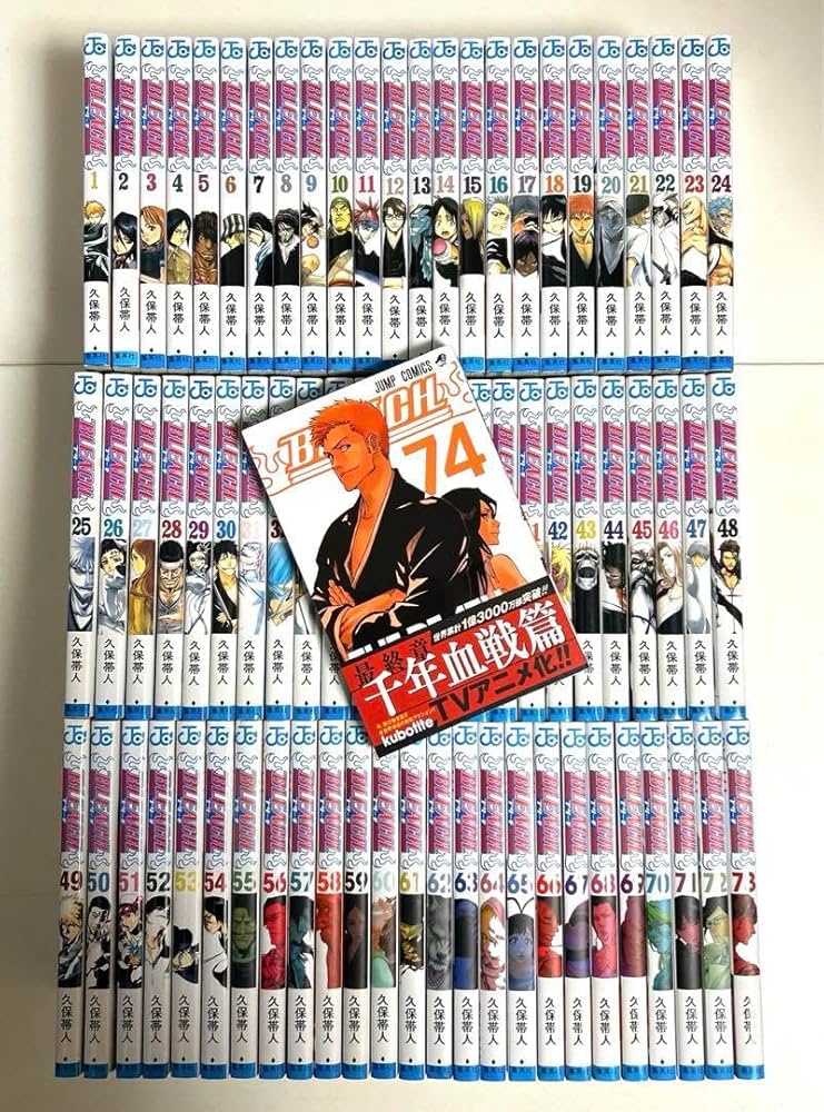 BLEACH bleach 漫画【全巻セット】1巻〜74巻 Amazon.co.jp: BLEACH