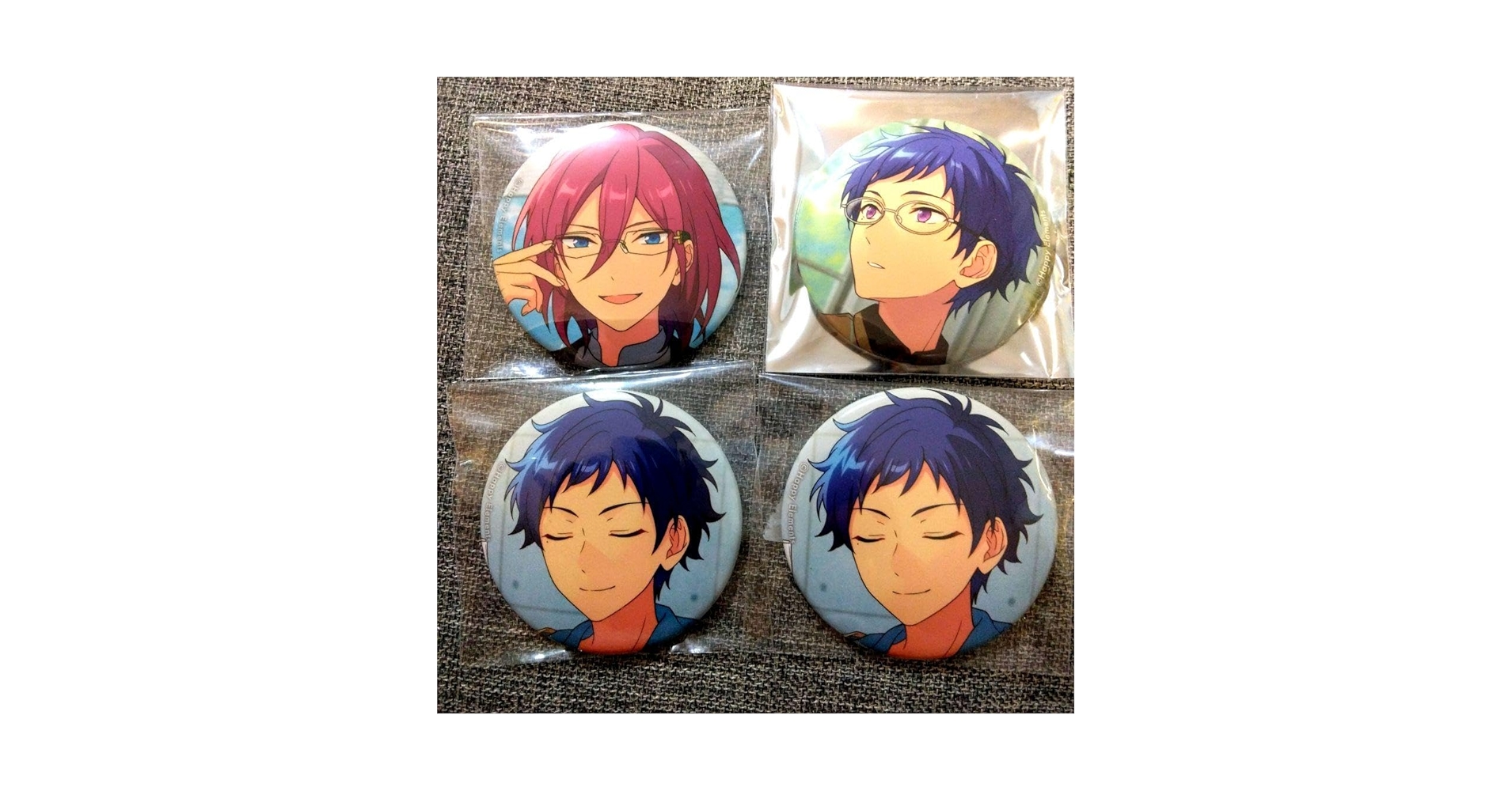 あんスタ 伏見弓弦 コレクション 缶バッジ 2025 Sep. 10点 セット 伏見