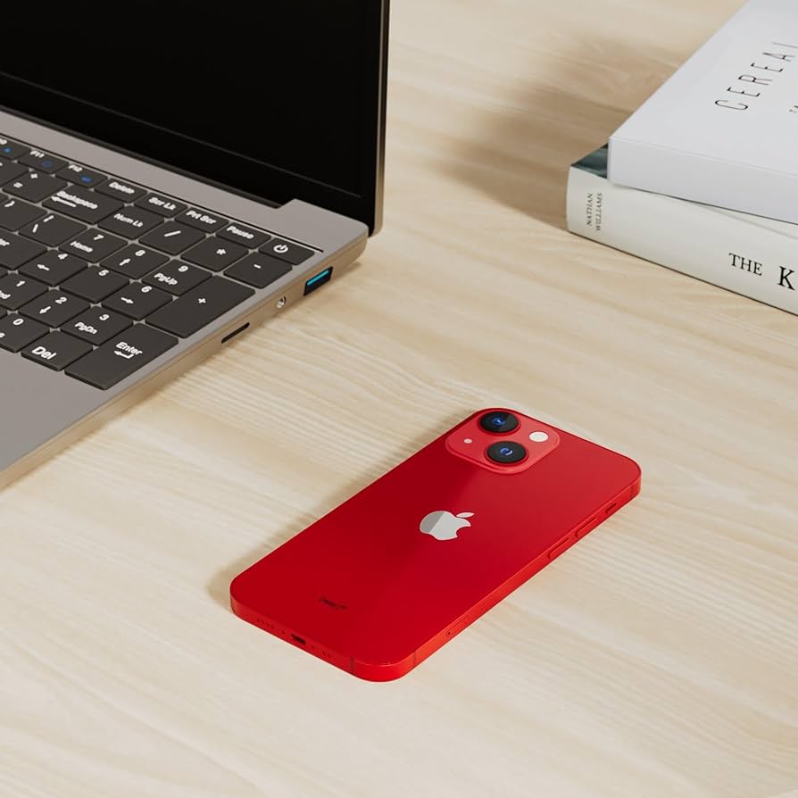 iPhone 13 Mini, 128GB, Product Red - Unlocked (Renewed Premium