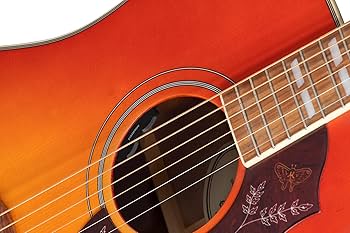 Amazon | Epiphone Hummingbird PRO Faded Cherry Burst ハミング