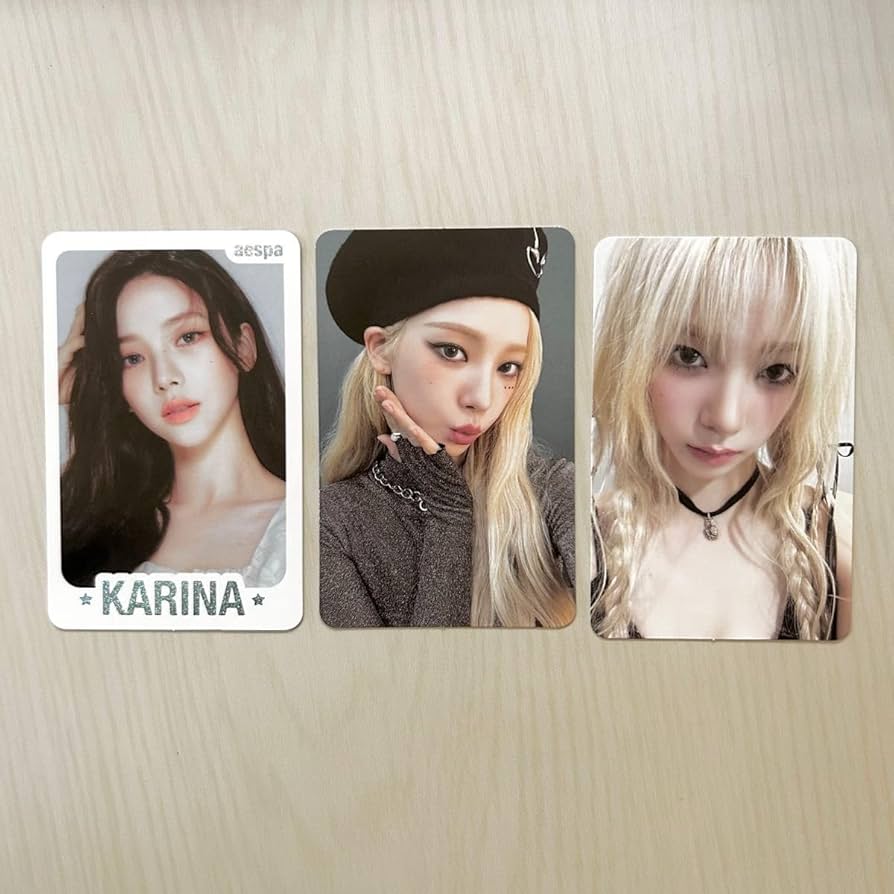 Amazon.co.jp: aespa エスパ カリナ MD C ver. トレカ セット コンプ