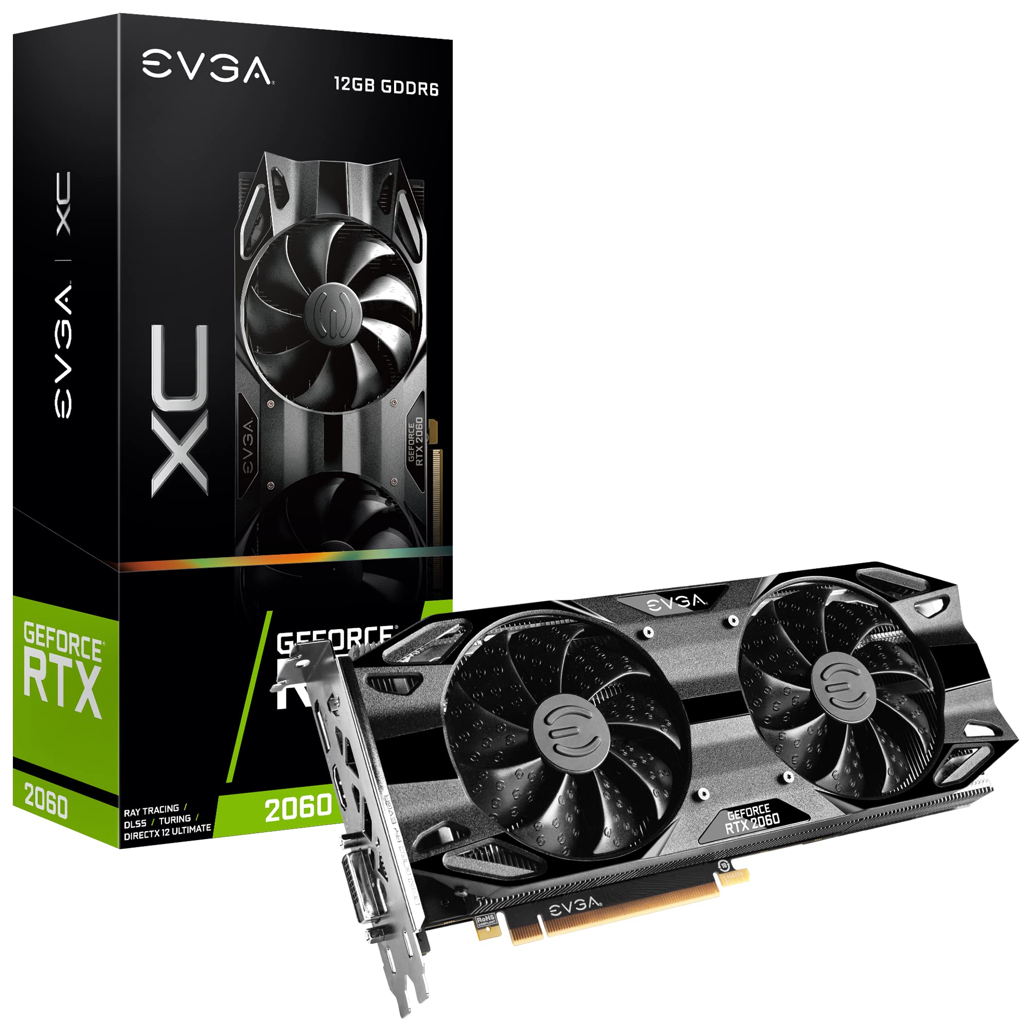 Amazon | EVGA GeForce RTX 2060 12GB XCゲーム 12G-P4-2263-KR 12GB