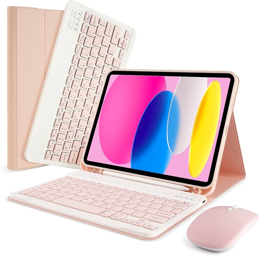 Amazon.com: LAMA Keyboard Case with Mouse for iPad (A16) 11th Gen