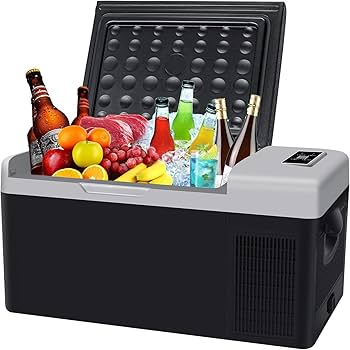 Amazon.co.jp: Sumeriy 車載冷蔵庫 18L -20℃～20℃ 急速冷凍 2WAY電源