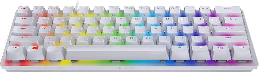 Amazon.com: Razer Huntsman Mini 60 Percent Wired Optical Clicky