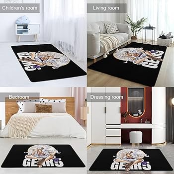 Amazon | カーペット ワンピース ONE PIECE ルフィ ギア5 ラグ