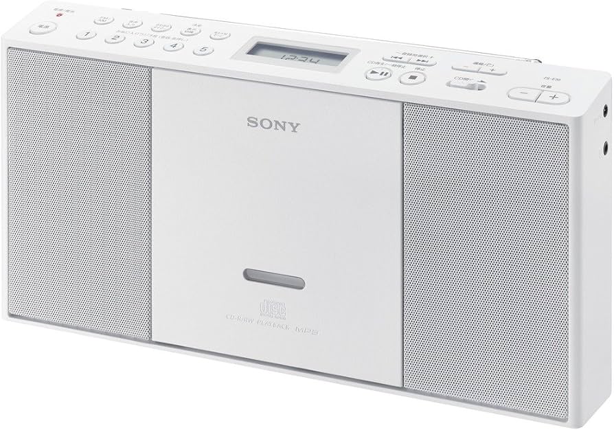 Amazon.co.jp: ソニー CDラジオ ZS-E30 : FM/AM/ワイドFM対応 ホワイト