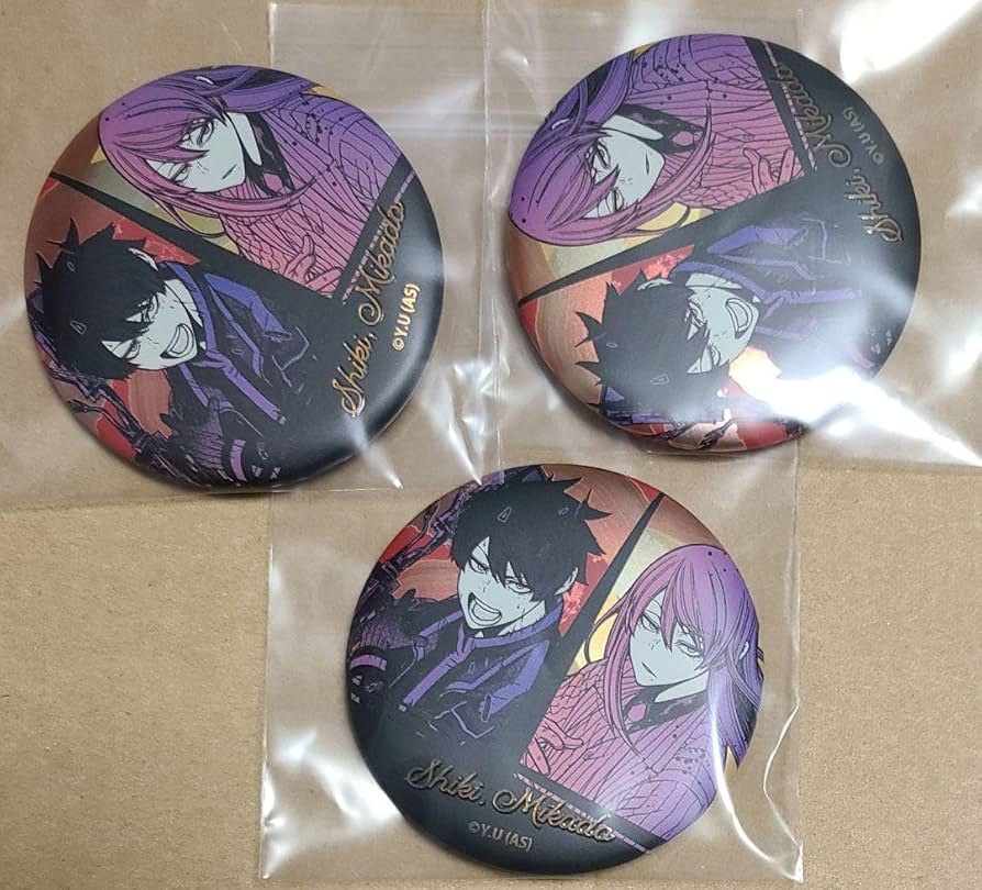 桃源暗鬼 メタリック缶バッジ 桃寺神門 24個セット 新品 Amazon.co.jp