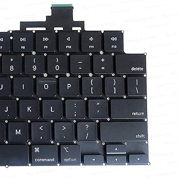 Amazon.com: New A2681 US Keyboard with Flex Cable Replacement for