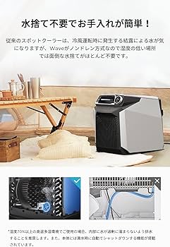 Amazon.co.jp: EcoFlow Wave ポータブルクーラー スポットエアコン