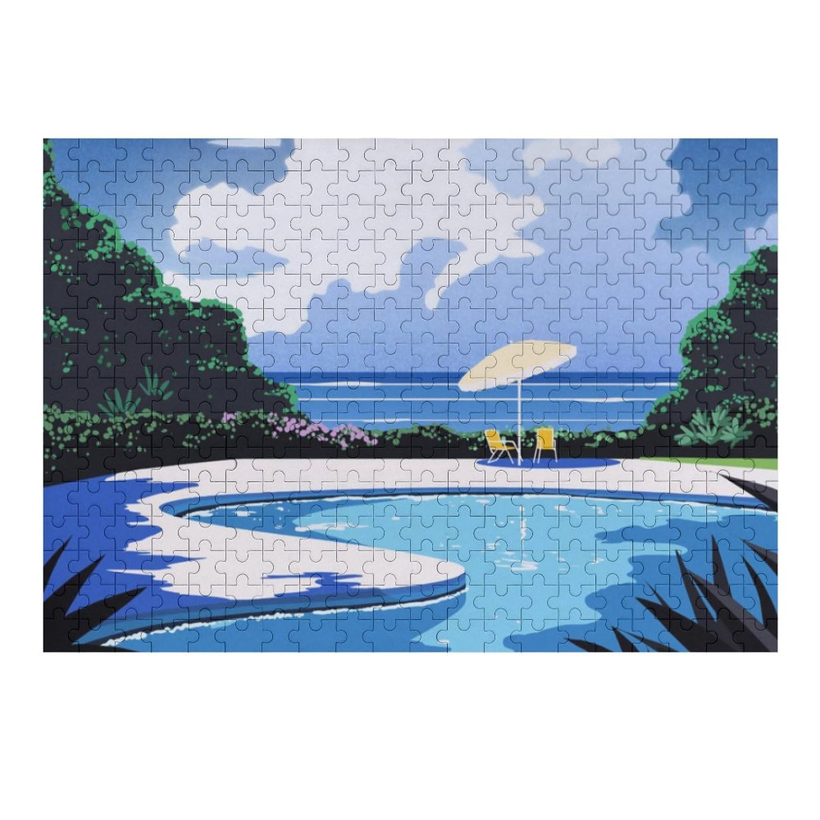 Amazon.co.jp: パズル 永井博イラスト作品 ジグソーパズル 300ピース