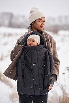 Amazon.com : BabyBjörn Winter Cover for Baby Carrier, Black : Baby