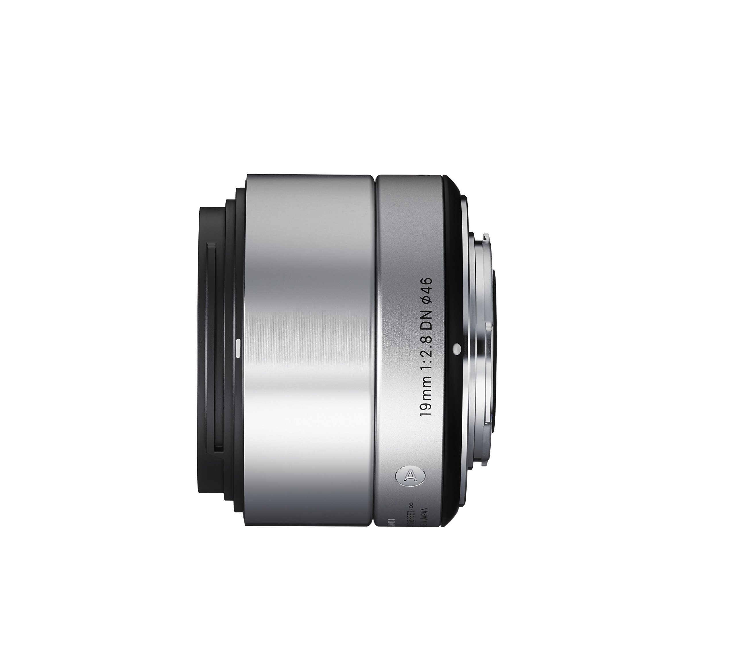 Amazon.co.jp: SIGMA 交換レンズ 19mm F2.8 DN Silver ソニーE用