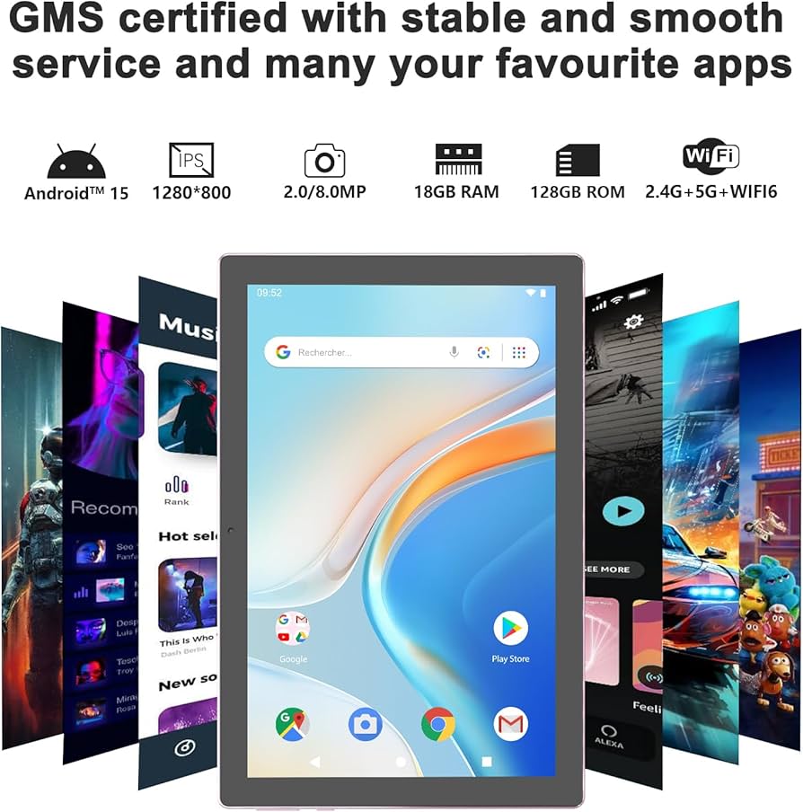 Androidタブレット 8.7インチ 18GB RAM 128GB Amazon.com : Tablet 8