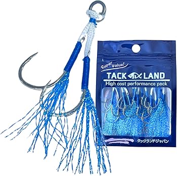 Amazon | 【TACKLAND】 アシストフック ダブル 段刺し 高コスパ 10個