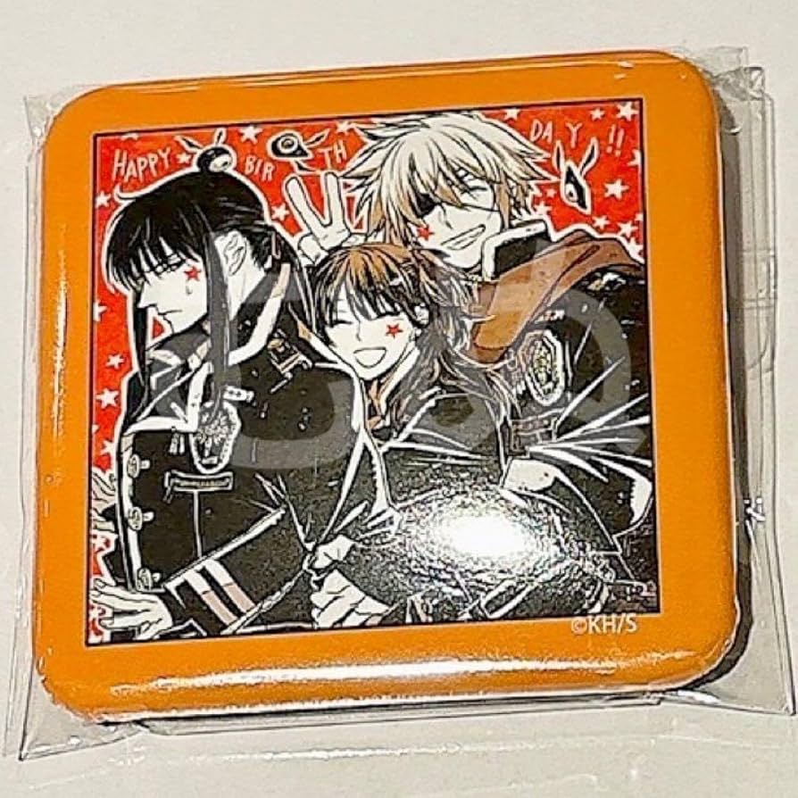 Amazon.co.jp: D.Gray-man マルイ ましかく缶バッジ リナリー 神田