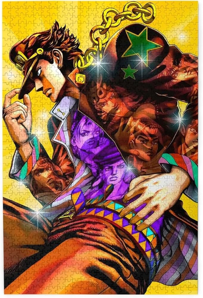 Amazon | Asamike パズル かわいい アニメ ジョジョの奇妙な冒険