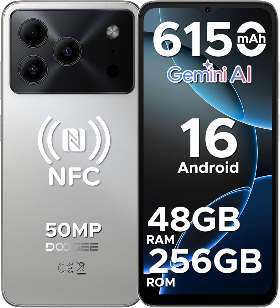 Amazon | 【最新 Android 16 スマホ】DOOGEE Note56 plus Android16