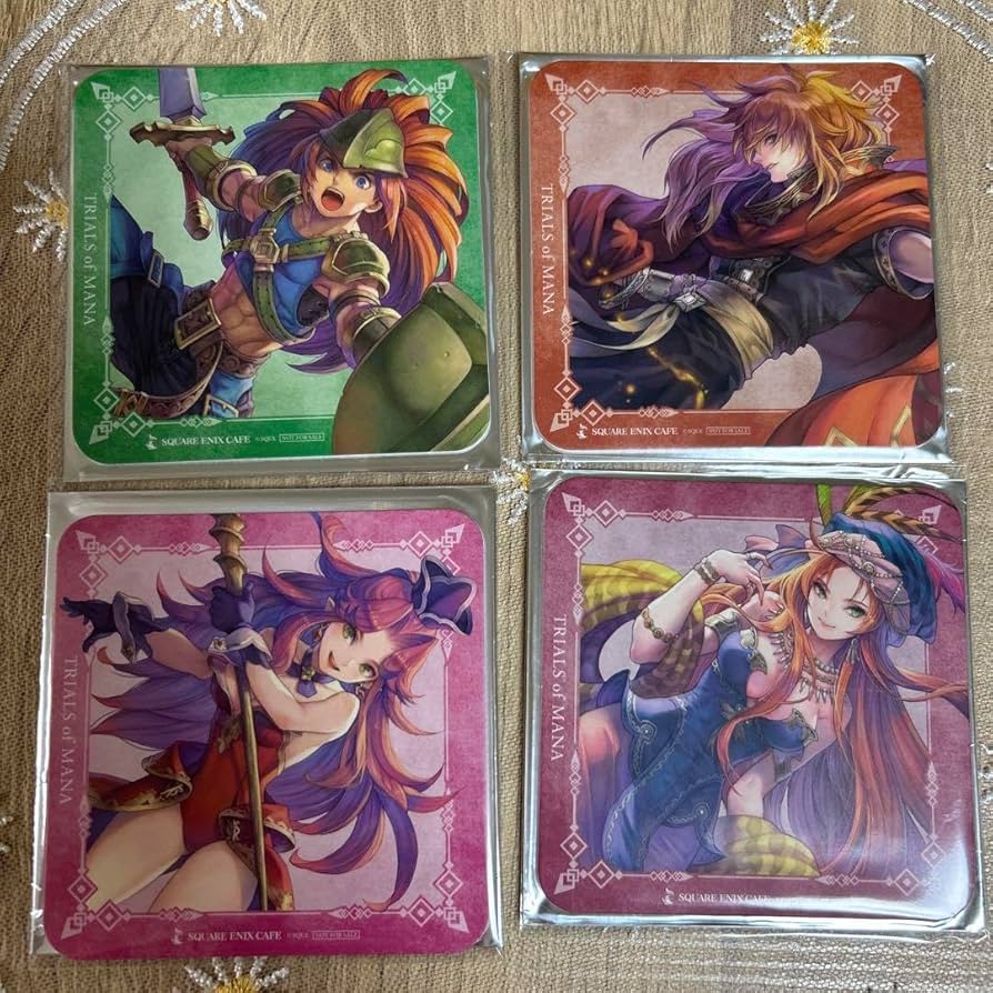 Amazon.co.jp: スクエニカフェ コースター 聖剣伝説3 デュラン