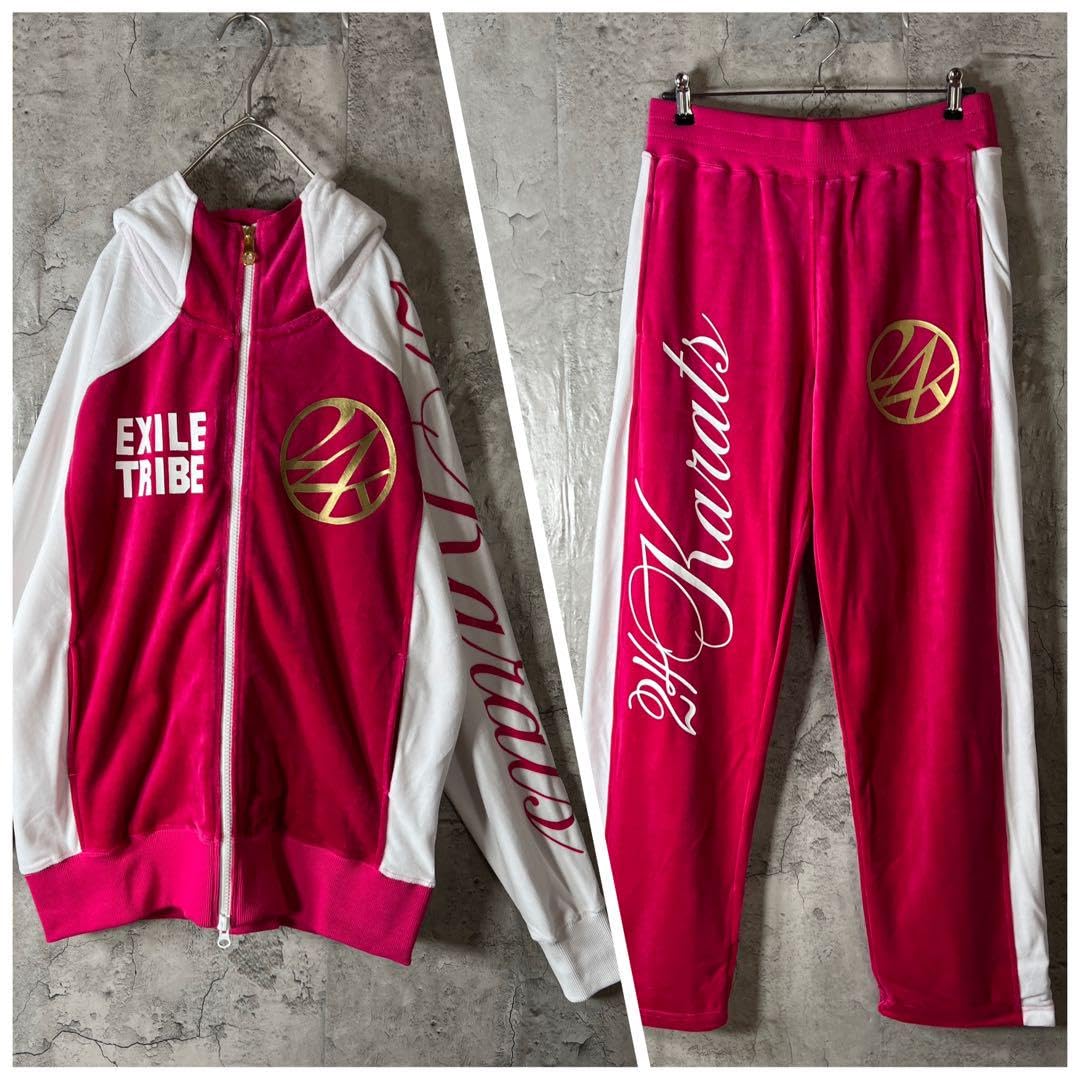 Amazon.co.jp: デッドストック24カラッツ ベロア セットアップ