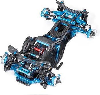 Amazon.com: WEFEINO Alloy & Carbon RC Chassis Frame Kit Upgrades