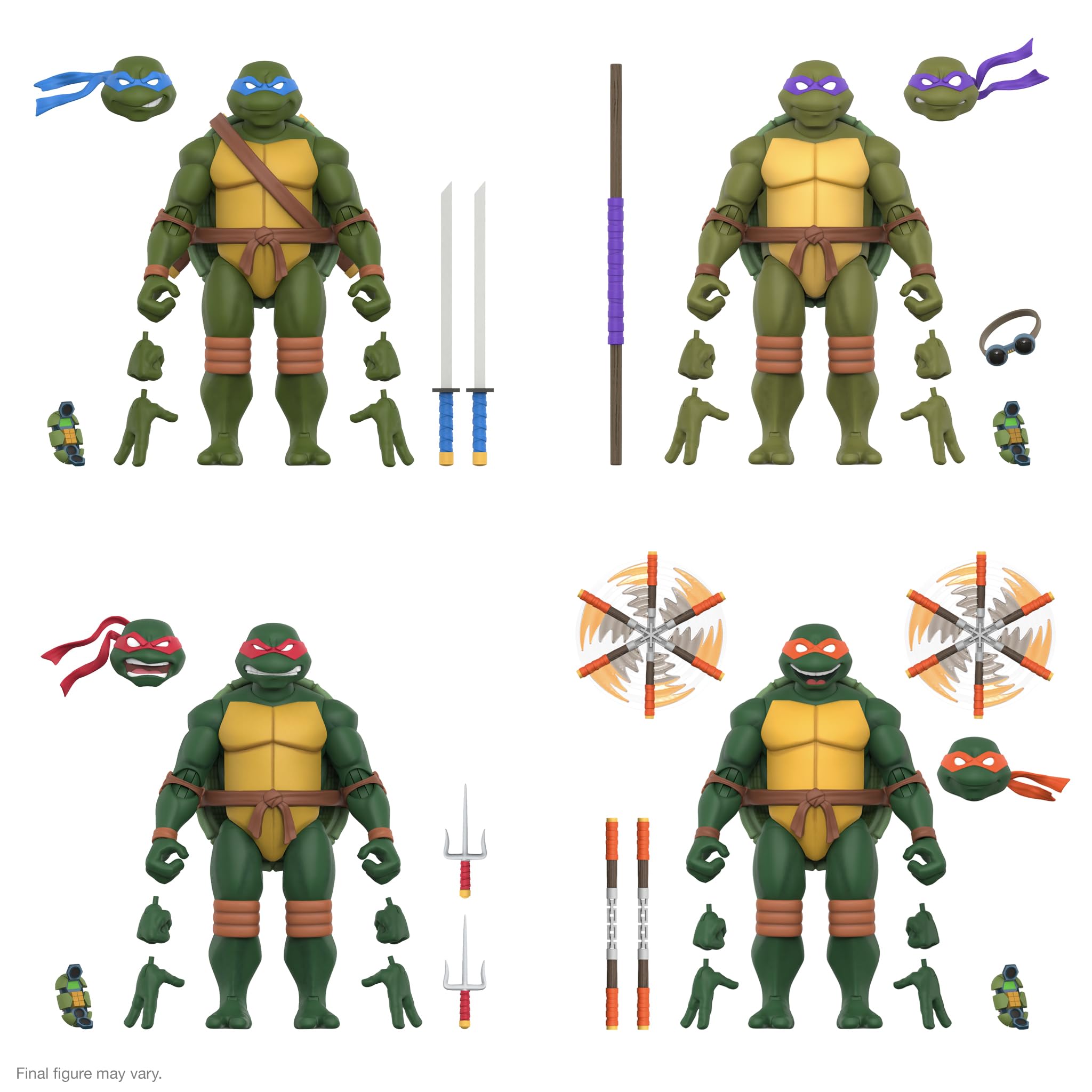 Amazon.com: Super7 ULTIMATES! Teenage Mutant Ninja Turtles