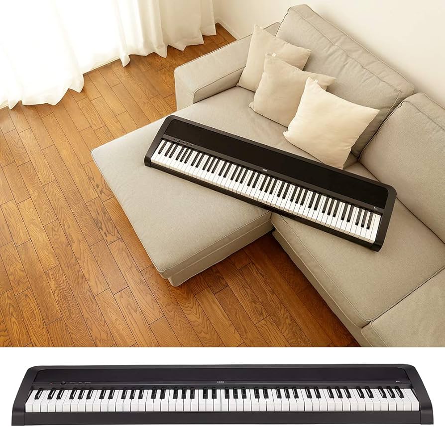 Amazon | KORG B2 BK ブラック 専用スタンドセット 電子ピアノ 88鍵盤