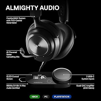 Amazon.co.jp: SteelSeries ゲーミングヘッドセット ヘッドホン Arctis