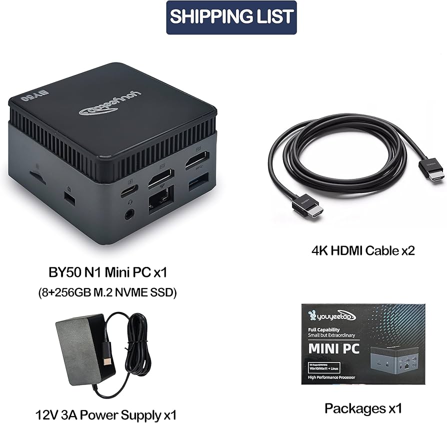 Amazon.com: Windows 11 Pro Mini PC, Intel 11th Gen N5105 CPU