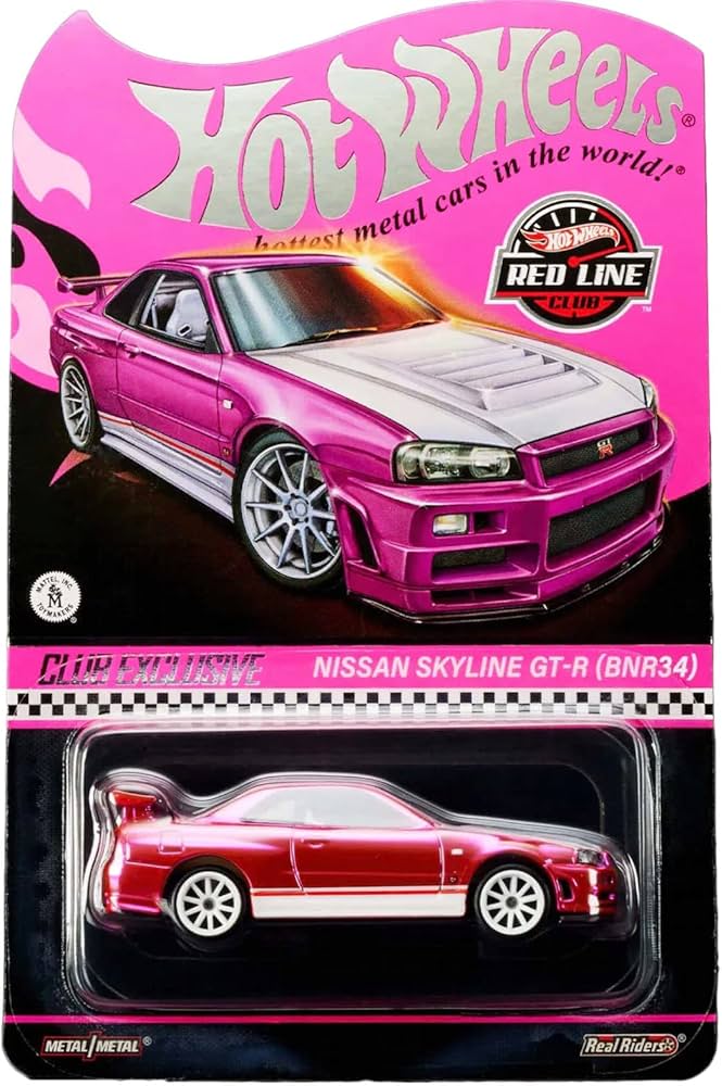 Amazon.com: Hot Wheels RLC Exclusive Pink Editions Nissan Skyline