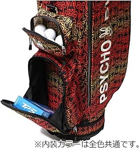 Amazon.co.jp: [サイコバニー] ゴルフ キャディバッグ カート型 9型 4
