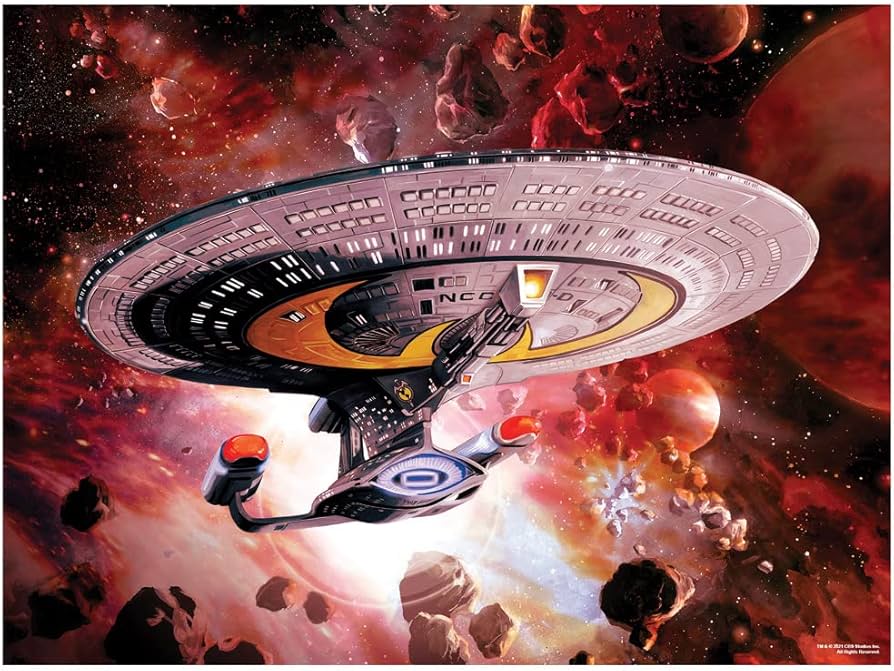 Amazon | スタートレック Terran Enterprise 500ピース ジグソーパズル