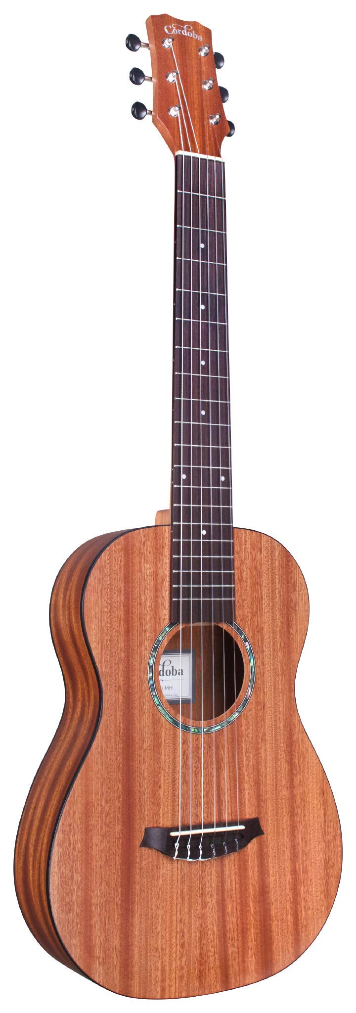 Amazon.com: Cordoba Mini II MH-CE Acoustic Electric Guitar