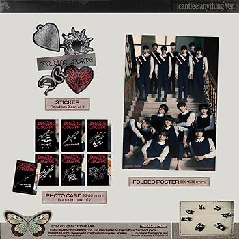 NCT DREAM - [DREAM( )SCAPE] (Photobook Ver. - icantfeelanything
