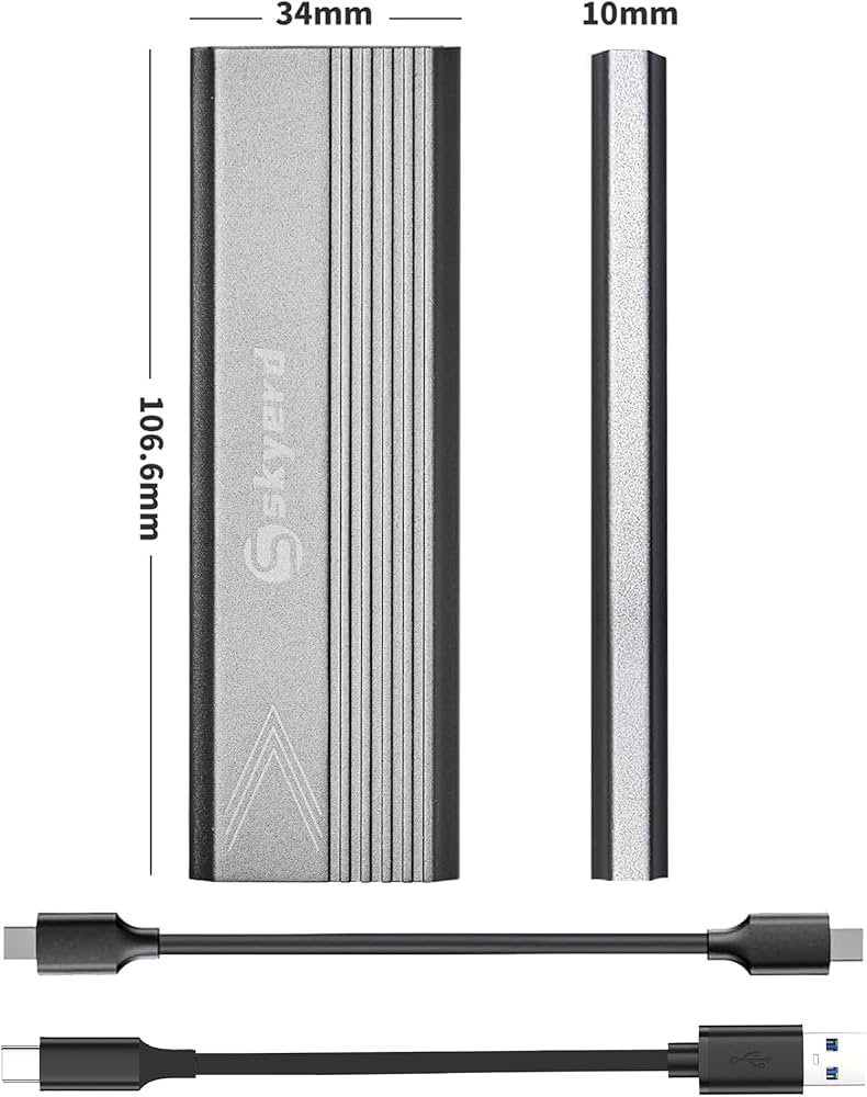 Amazon.com: Skyerd M.2 NVMe PCIe 2TB Portable External SSD (SSD