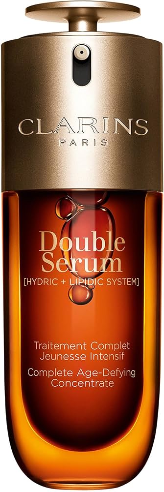 Amazon.com: Clarins DOUBLE SERUM | Anti Aging Face Serum | Visibly