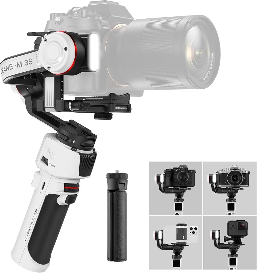 Amazon.com: ZHIYUN Crane M3S [Office], 3-axis Lightweight Camera