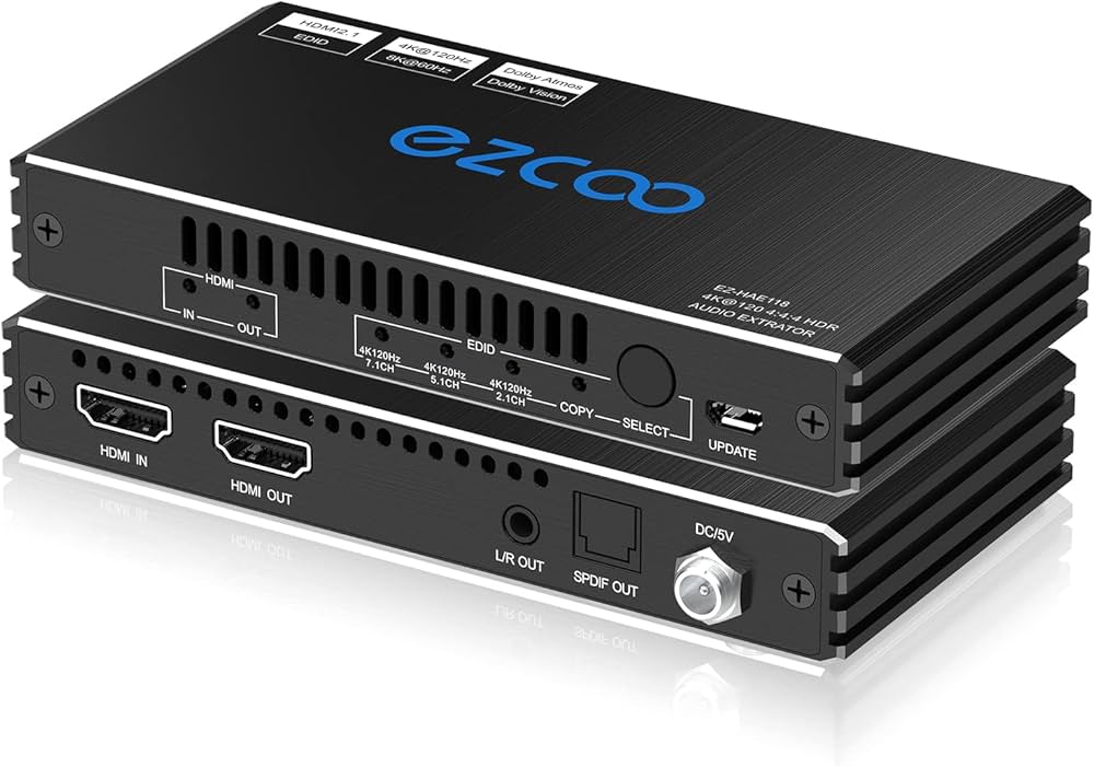 Amazon.co.jp: HDMIオーディオエクストラクター 4K 120Hz 8K 7.1/5.1