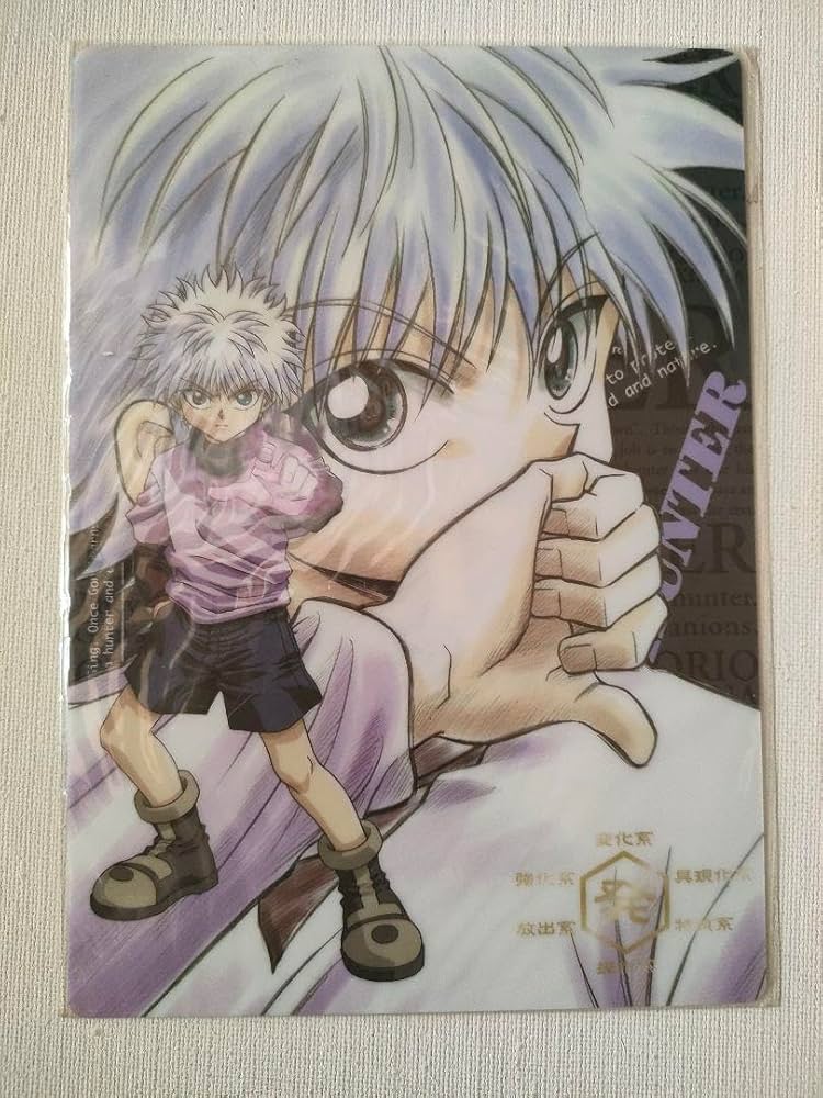 Amazon.co.jp: HUNTER×HUNTER ハンターハンター キルア ミニ下敷き