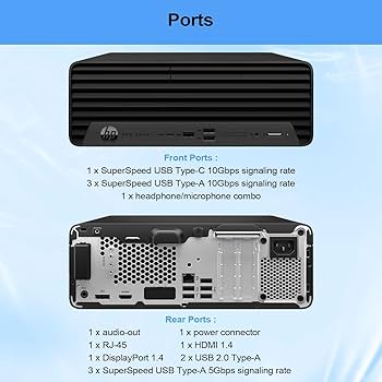 Amazon.com: HP New ProDesk 400 G9 Small Form Factor Desktop, Intel