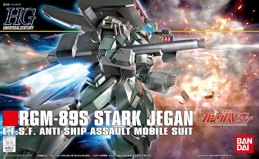 Amazon.co.jp: HGUC RGM-89S 1/144 Stark Jegan (Mobile Suit Gundam