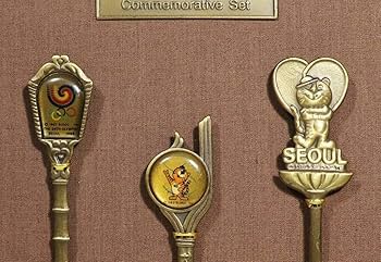 Amazon.co.jp: 1988ソウルオリンピック記念 スプーンセット 日本公式