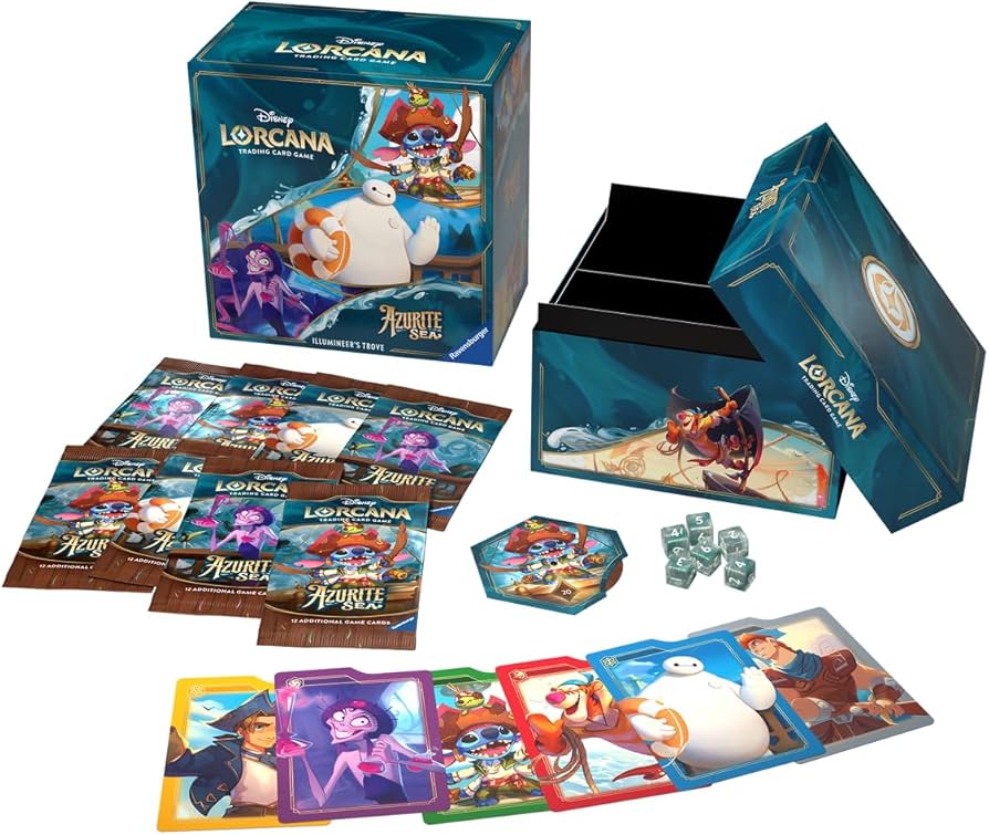 Amazon.com: Ravensburger Disney Lorcana TCG: Azurite Sea