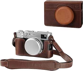 Amazon.co.jp: SmallRig 富士フイルム対応 X100VI用 レザーケース