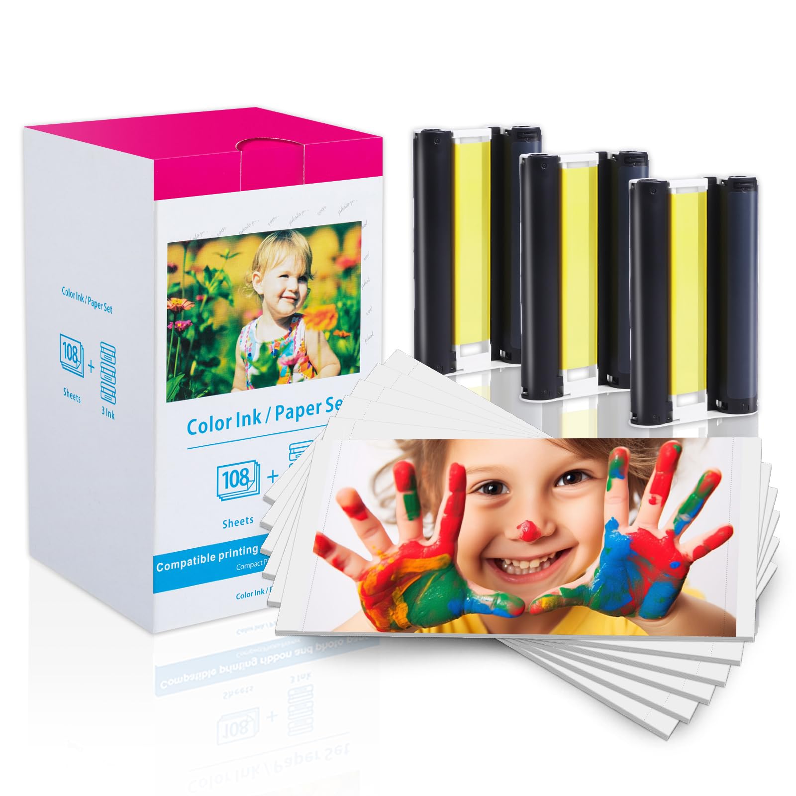 Amazon | 互換品 キャノン Canon Selphy CP1500 CP1300 CP1200用 写真