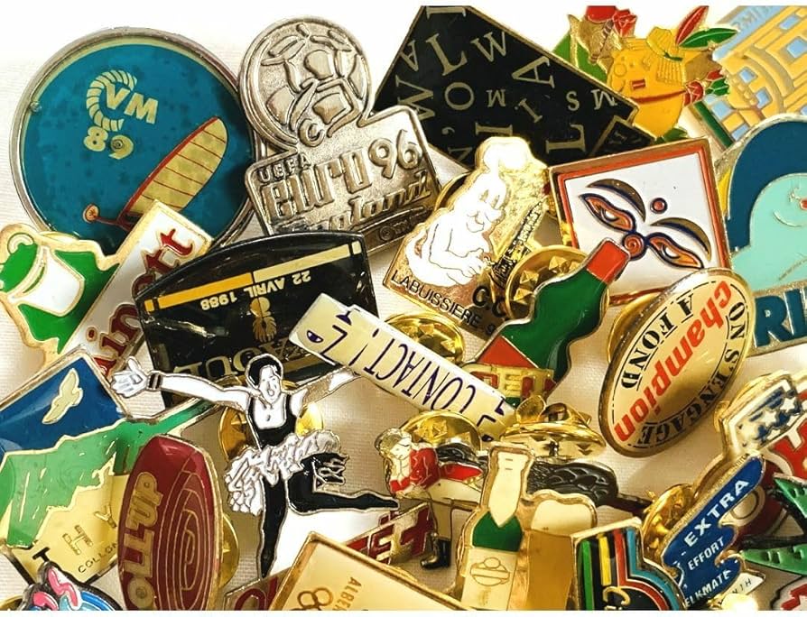 Amazon | 34703 フランス雑貨 フレンチ ピンバッジ200個セット ピンズ